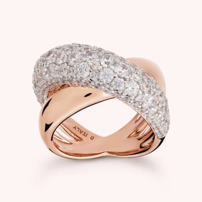 Bronzallure X Ring Half Set WSBZ02589.WR-16 Brons 56