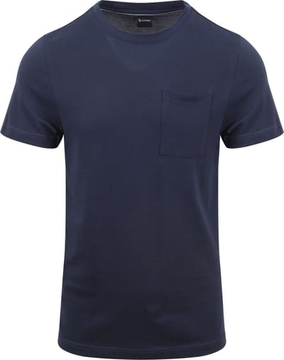 Suitable Cooper T-shirt Donkerblauw - Maat L - Heren