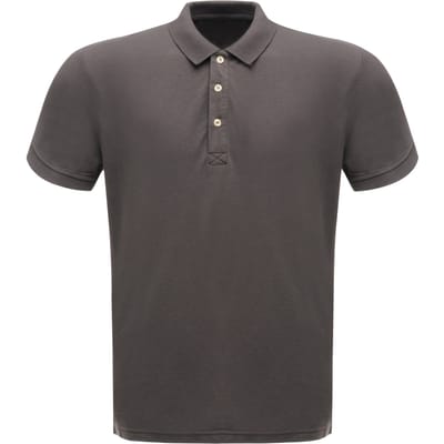Regatta Klassiek Heren 65/35 Poloshirt met korte mouwen (Afdichting Grijs)