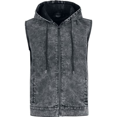 Rock Rebel by EMP - Rock Bodywarmer - Original Sinners Weste - S tot XXL - voor Mannen - grijs