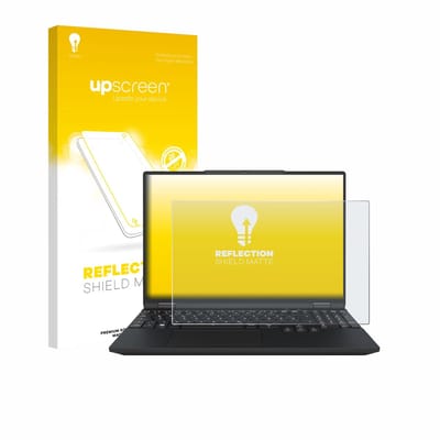 upscreen - Screenprotector voor Tuxedo InfinityBook Max 15 Gen 10 - Folie Beschermfolie anti glare matte