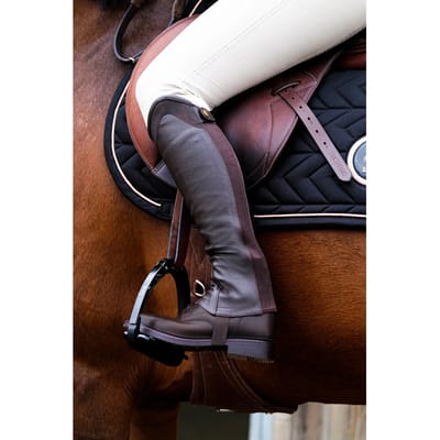 Equitheme Sparkly Halve Chaps Bruin L