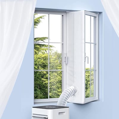 REN®Raamafdichting Airco - Raamafdichting Mobiele Airco - Raamafdichting Airco Universeel - Wit - 400cm x 40cm x 1cm