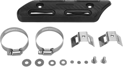 Solidchoice - Dailygoody - Uitlaat Hittebeschermer - Hitteschild Isolatie Cover - Zwart - Geschikt voor 4 Taotorfietsen - Offroad Voertuigen
