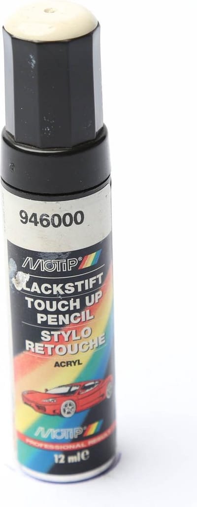 Motip 946000 - Auto lakstift - Wit - 12 ml