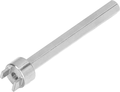 Ruitensproeierkop Gereedschap - Afstel Tool - Sproeiers Instellen - Roestvrij Staal - 4mm 6mm Slots - Zilver