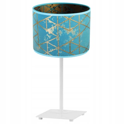 Light-Home Werona Gia Tafellamp – 20 cm – Stoffen Kap – Metaal – E27 – Moderne Tafelverlichting