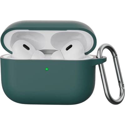 Mocaa AirPods Pro 3 Siliconen Hoesje met Haak Groen
