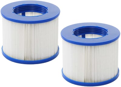 Waterfilter voor Whirlpool MCW-E32, vervangingsfilterpatroon lamellenfilter, accessoires ~ 2 stuks