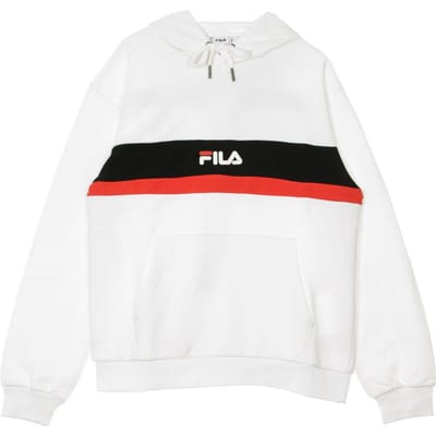 Radomir Hoody herenhoodie helderwit/zwart/true red