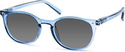 Vista Bonita GAFA – Zonneleesbril UV400 – Sterkte +1.00 – Kleur Kelim Blue – Klein trendy model – Uitstekende lensen – Ovale pasvorm – Flexveren - Inclusief bijpassende etui en doekje
