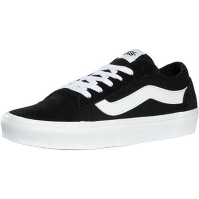 Vans Vero LS herensneaker/skateschoen VN000Y7HBA21 leer en canvas zwart