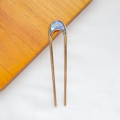 Japanse minimalistische haarspeld legering metalen schelp haarstokjes voor vrouwen hoofddeksels meisjes haar tools knot maker haaraccessoires