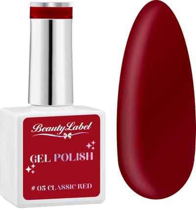 Beauty Label - Gelpolish 15ml - #05 Classic Red