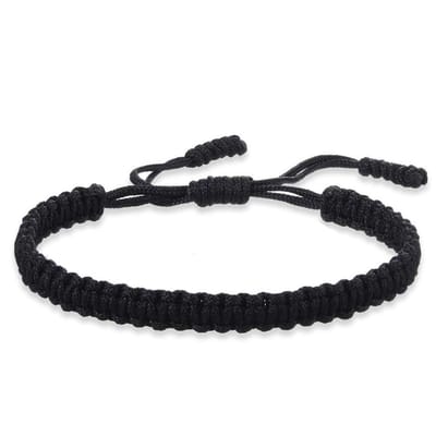 Sorprese armband - Friends - vriendschapsarmbandjes - touw - zwart - cadeau - Model I
