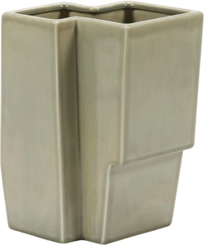 Serax Bob Verhelst Bebop vaas °5 27.5x19cm H31.5cm lichtgroen