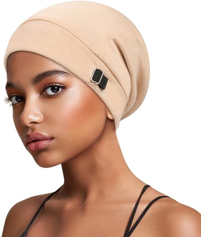 Dailygoods- Slaapmuts Verstelbaar - Satijnen/Haar Bonnet - Zijden Muts - Uniseks - Bescherming voor Krullend Haar - Comfortabel en Gemakkelijk te Reinigen - Haarbonnet