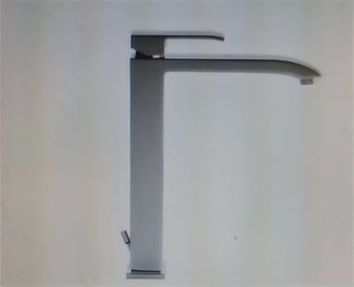 Wastafelmengkraan Loft met automatische sluiting, verhoogd model - verchroomd