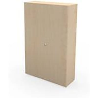Schäfer Shop Genius Vleugeldeurkast TETRIS WALL, 5 ordnerhoogten, deuraanslag rechts, B 1200 x D 440 x H 1880 mm, esdoornpatroon