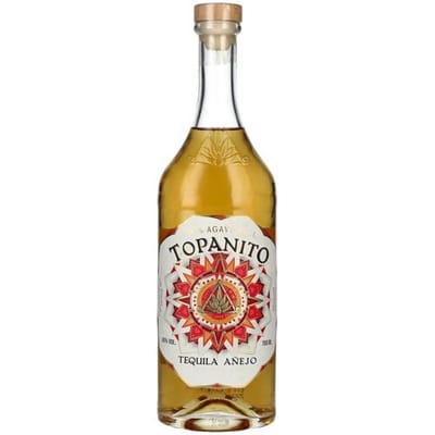 Topanito Tequila Topanito Añejo Tequila 100% Agave Azul 40% Vol. 0,7l