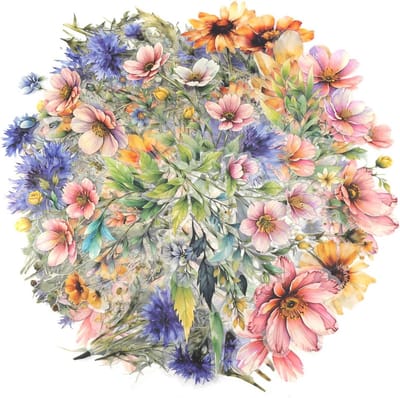 80 Stuks Zelfklevende Bloemenstickers Decoratief voor Scrapbooking & Knutselen