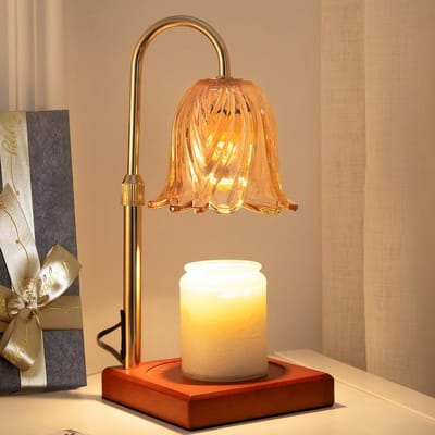 Dimbare Kaars Warmer Lamp met Timer en Verstelbare Hoogte - Ideaal voor Geurende Wax en Home Decor