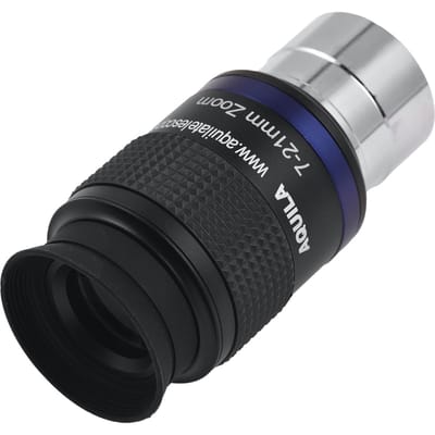 Telescoop Oculair Volledig metaal 7 21 Zoom Oculair Hoge vergroting Astronomische telescoop Accessoire Sterren kijken Multi zwart
