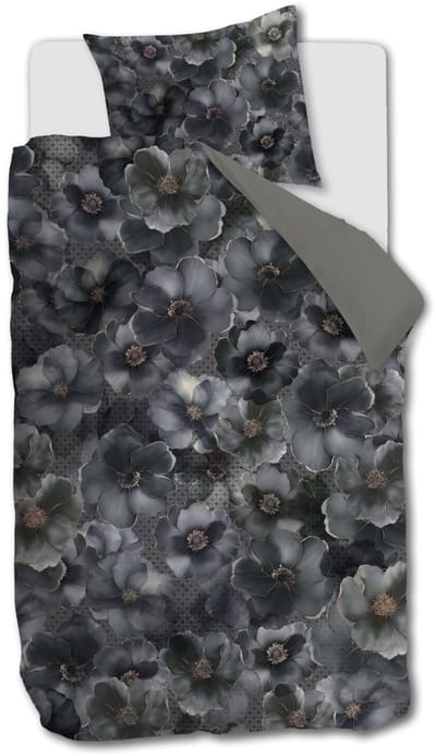 Kardol decorum dekbedovertrek - Eenpersoons - 140 x 200/220 cm - Grey Green