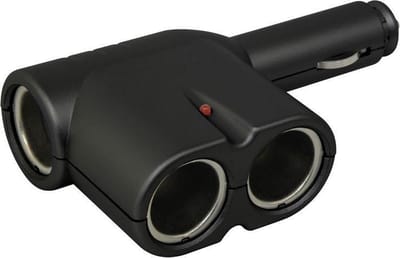 Carpoint 3-weg Aanstekerdoos 12V - 5A