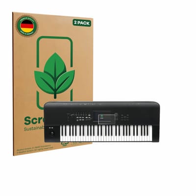 2 Stuks Screenprotector voor KORG Nautilus 61 - Hoogwaardige Beschermfolie transparant
