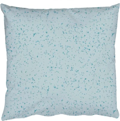 Sierkussens - Kussentjes Woonkamer - 50x50 cm - Terrazzo - Patroon - Kleurrijk - Baby Blauw