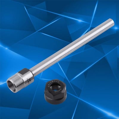 Spantanghouder - Rechte schacht houder - CNC frezen - Verlengde diepe verwerking - 8 mm klem - Metaal