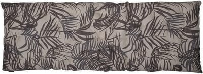 Palm Leaf Taupe Bench Mattress | 120 X 40 | Sierkussen Voor Woonkamer Of Slaapkamer