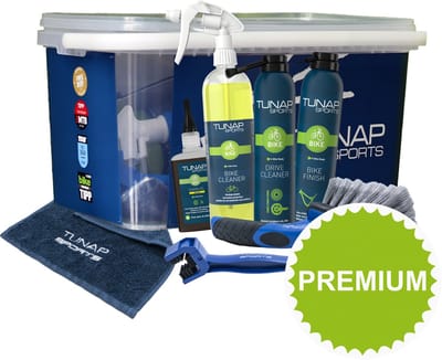 TUNAP Premium Bucket - Emmer met schoonmaakitems voor fiets - 10L