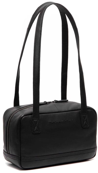 The Chesterfield Brand Fenno Waxed Pull Up Shopper Schoudertas - Zwart