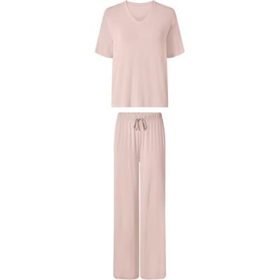 ESMARA Dames pyjama (Lichtroze, XS (32/34))