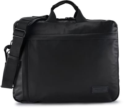 Marc O'Polo business tas laptoptas met laptopvak Avid Business Bag Black zwart
