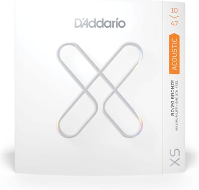 D'Addario XSABR1047 Gecoate Akoestische Gitaarsnaren Bronze (10-47)