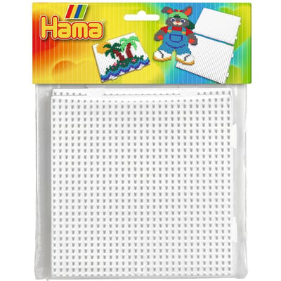 Hama Strijkkralen grondplaat 2 stuks vierkant