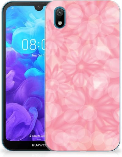 Huawei Y5 (2019) TPU Case Spring Flowers
