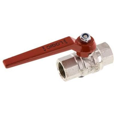 Rp 1/2 inch Siliconenvrij 2-Weg Messing Kogelkraan - BL2BN-M-FS-012