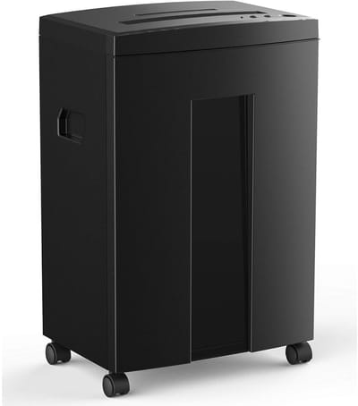 DailySupplies® Papierversnipperaar voor Huis - Papiervernietiger voor Kantoor - Zwart