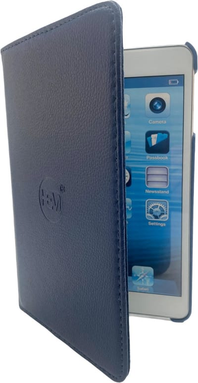 HEM iPad hoes geschikt voor iPad Pro 2018 - Donkerblauw - iPad Pro 12,9 inch hoes - Draaibare hoes - iPad 2018 hoes