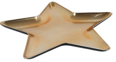 Countryfield-presenteerschaal-stervorm-goud-palazzo chic-31x31x2 cm