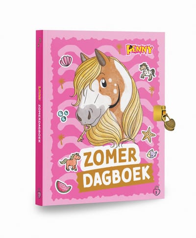 Penny Zomerdagboek - Dagboek met Slot Meisje - Dagboek Kind - Journal - Vakantieboek - Invul Dagboek - Journal Notebook - Journaling - Paarden Spullen - Paardencadeaus - Zomerboek - Doeboek - Speelgoed - Paard - DIY - Invulboek - Invullen - Schrijven
