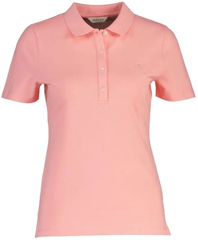 Gant 4201535 T-shirt Met Korte Mouwen Roze XS Vrouw