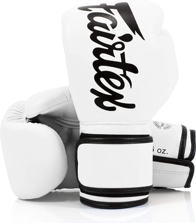 Fairtex BGV14 Microfiber Bokshandschoenen - Wit 12 oz