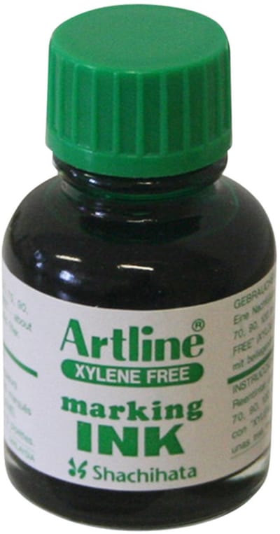 Viltstiftinkt artline groen