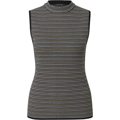 Vrouwelijke lichte viscose gebreide tanktop COMMA