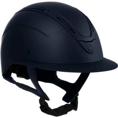 Paardrijhelm met vizier voor vrouwen Equestro Apocalypse